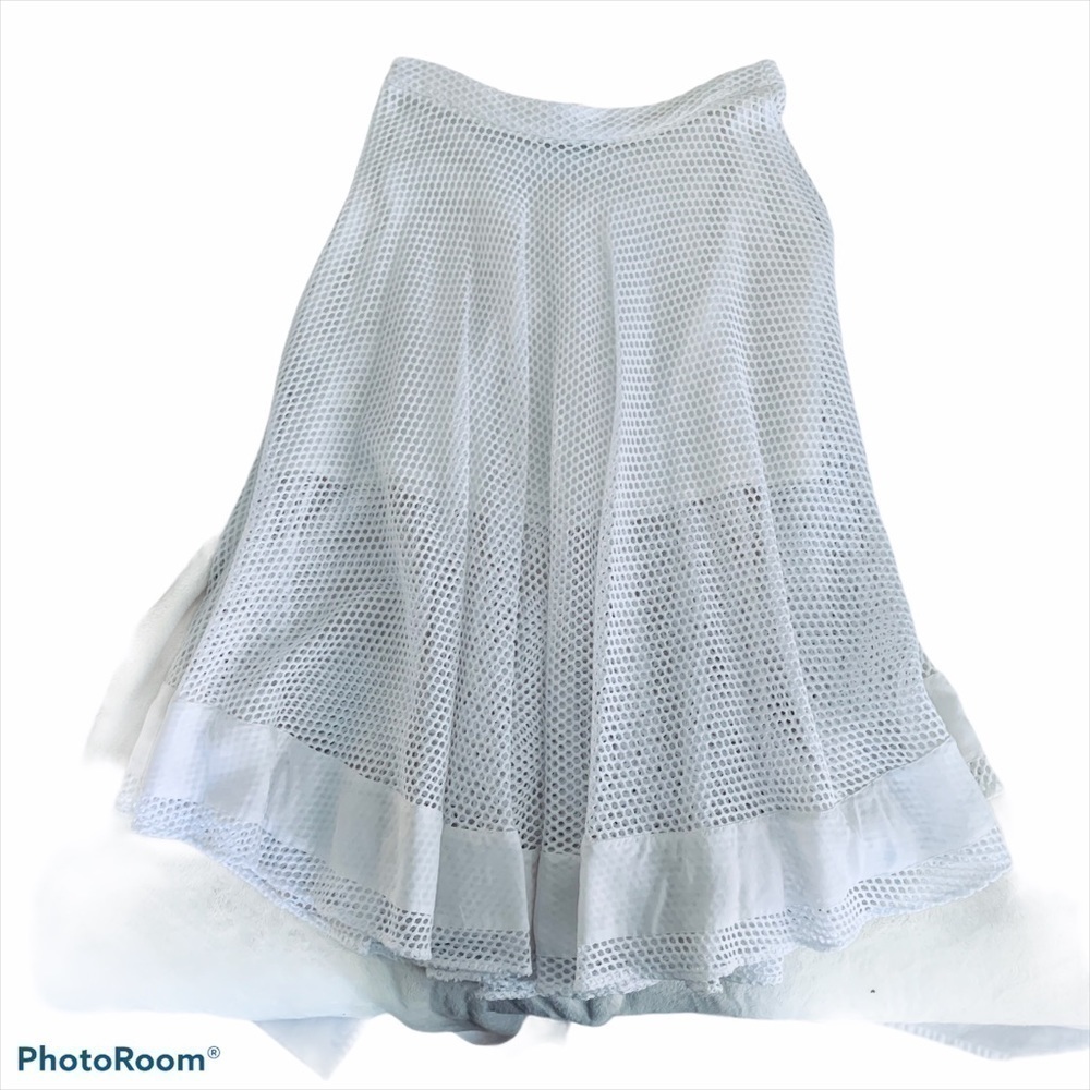 REBECCA Minkoff Pippa Netted Gore SkirtNWT Size 10 - Picture 5 of 11